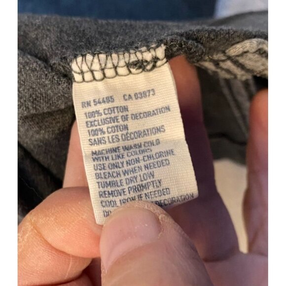 American Eagle Women's Polo Shirt Large Vintage Fit Gray with Embroidered 37 - Picture 5 of 7